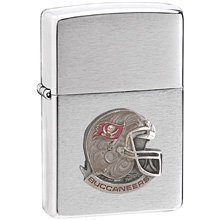 Tampa Bay Buccaneers Zippo Lighter - NFL Football Fan Shop Sports Team Merchandise