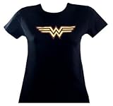  : Wonder Woman Foil Logo Juniors T-Shirt