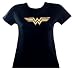 Wonder Woman Foil Logo Juniors T-Shirt