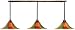 Toltec Pool Table Light Black Copper Pendant 16 Mardi Gras