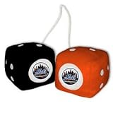 New York Mets Fuzzy Dice