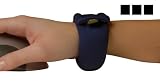 Ergonomic Wrist Rest for Keyboard & Mouse-Black-MEDIUM - To fit wrist 15cm to 18cm (approx. 6 inch to 7 inch)
