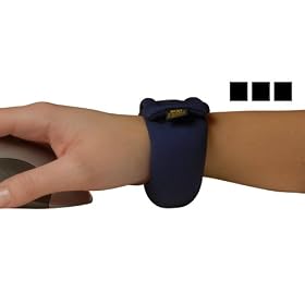 Ergonomic Wrist Rest for Keyboard & Mouse-Black-MEDIUM - To fit wrist 15cm to 18cm (approx. 6 inch to 7 inch)