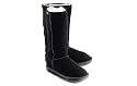 Emu Bronte Hi Merino Wool & Suede Boots Black - Size 5