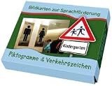 Bildkarten zur Sprachf&ouml;rderung: Piktogramme und Verkehrszeichen - Klaus Ruge, Carola Preu&szlig;