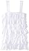 Dream Star Big Girls' Lace and Jersey Tiered Tank