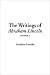 Book The Writings of Abraham Lincoln