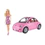 Barbie Volkswagen New Beetle in PINK VW Bugs Cars