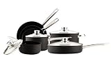 Cook's Select Hard-Anodized 10-Piece Cookware Set