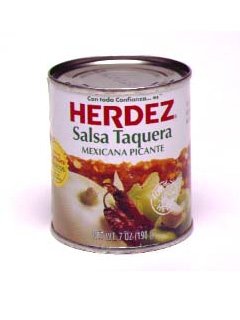 Childrens Toyshop  Gourmet Food : Herdez Salsa Taquera Hot, 7 oz