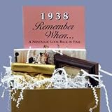 70th Birthday Gift - 1938 Golden Years Gift Basket