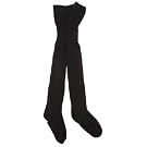 Childrens/Kids Girls Plain Cotton Rich School Tights (2 Pack)