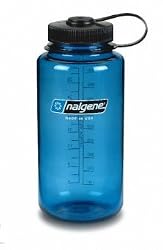 Nalgene Colored WideMouth Lexan Water Bottle 32oz (Slate Blue)
