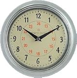 BENGT EK Classic Clock Polished Aluminium