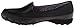 Skechers Women's Bikers Pedestrian Memory Foam Slip-On Moccasin,9 M US,Black Leather