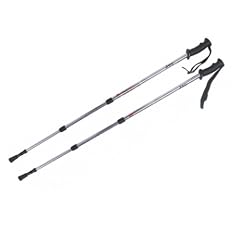 2x Nordic Walking St�cke - Teleskop verstellbar von 66 bis 135 cm - inkl. 15-teiligem ZUBEH�R