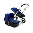 Bugaboo Cameleon Complete Stroller (Dark Grey Base, Blue Fabric)