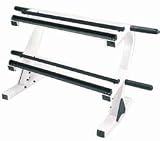: PowerHouse DBR 90 Bi-level Dumbbell Rack With Plate Tree