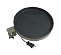 Farm Innovators GBD70 Heated Bird Bath with Clamp for Deck Rail Mount