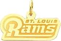 14K Gold NFL St. Louis Rams Charm