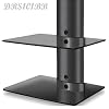 DRS102BB DVD Player/Amplifier/Speaker Wall Mount Shelf for LCD/Plasma TVs