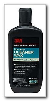 3M One Step Cleaner Wax Medium Oxidation Remover 39066,16 oz