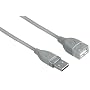 Hama USB-Verl�ngerungskabel (USB-A <-> USB-A-Kupplung); grau; 3m