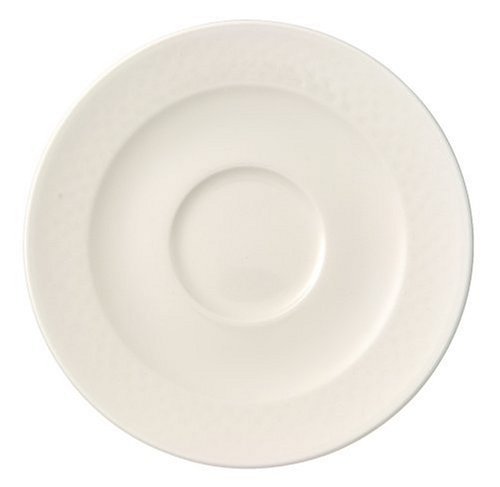 Villeroy & Boch Tipo White A/D Cup Saucers, Set of 6