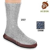 Acorn Men's / Women's Crew Length Slipper Socks