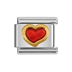zoppini red heart charm