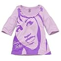 Disney Purple Bell-Sleeve Hannah Montana Tee