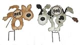 2 NO Pee No POO neighbor Dog YARD warning Signs NEW