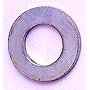 Steel Plain Washers, Finish : Bright zinc plated and clear passivated, Thread Size : M5 [per Pk/250]