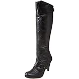 J SHOES Women's Dreamer Knee-High Boot, Black, 6.5 M US