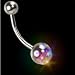 Flashing LED Light Up Rave Belly Button Ring #B64 Flashing LED Light Up Rave Belly Button Ring #B64