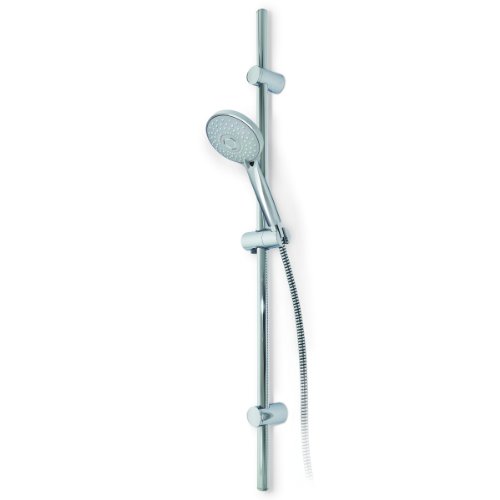 Sanifri 470010730 Brause-Set "Moon" - Wandstange 100cm, Handbrause "Big Moon" 3-strahlig
