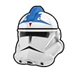 Buy White Fives Commander Helmet - LEGO Compatible Minifigure Piece Best Price.
