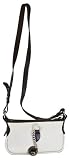 Hunting World Beige Fabric and Brown Leather Handbag 3628BR