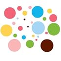 Wallcandy Arts Multi-Color Dots - 1 Kit