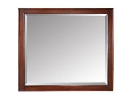 36 in. x 32 in. Mirror in Tobacco - Madison On Sale