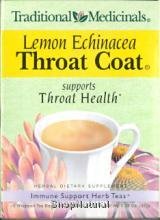 Tea, Throat Coat, Lemon Echinacea, Bags, 16 ct.