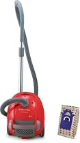 Electrolux クリーナー エルゴスペース ブラッドレッド ZE2246 「ダストパック(5枚入り) E200」 付きセット