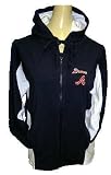 Atlanta Braves Ladies All-star Knit Zip Front Hooded Jacket