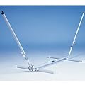 Large Brazilian Hammock Stand - White