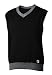 Fila Golf Men's Oxford Pullover V-Neck Sweater (Large, Black)