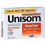 Unisom Night Time Sleep Aid Tablets - 48 ea