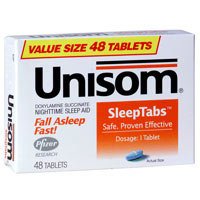 Unisom Night Time Sleep Aid Tablets - 48 ea