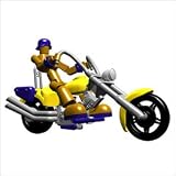 Stikfas Classic Alpha Male w/ Motorcycle (Redeco)