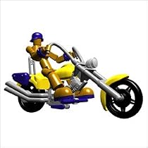 Stikfas Classic Alpha Male w/ Motorcycle (Redeco)