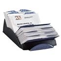Combo Business Flat File, 200 Slot Cards, 12 A Z Tabs, Black (ROL67261) Category: Card Files and Accessories